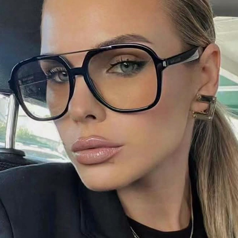 Vintage Fashion Enthusiasts - Nowe okulary przeciwsłoneczne z podwójną mostkową