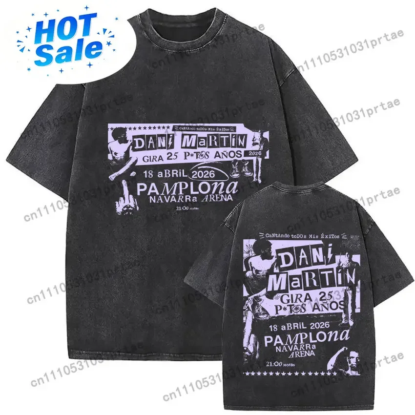 Vintage Fashion La - Koszulki Vintage Washed Rapper Dani Martin