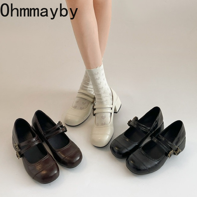 Damskie buty Mary Jane na grub – Vintage Outdoor Fashion recenzja i cena