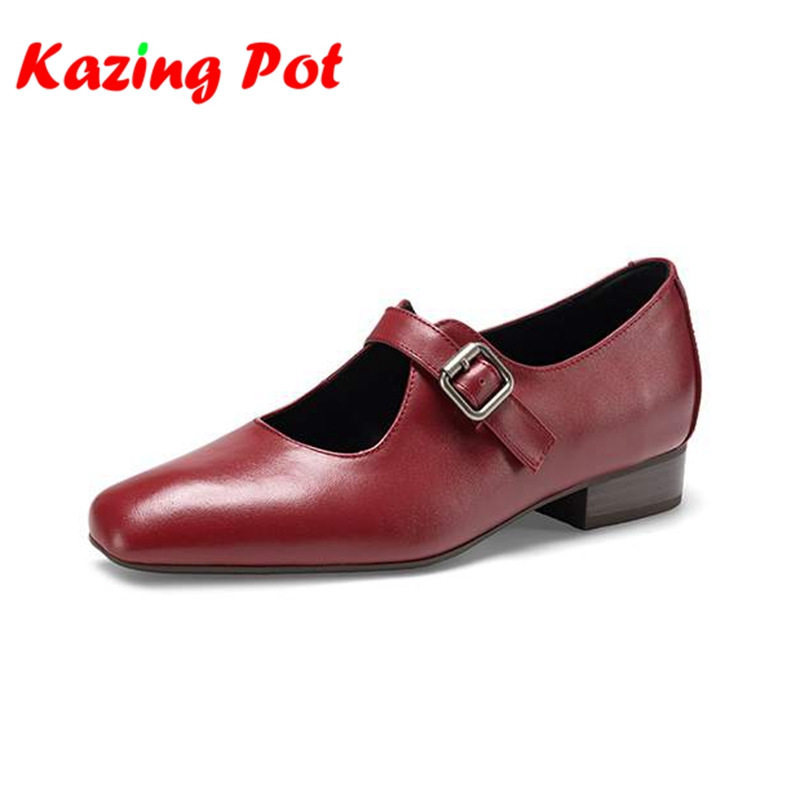 Krazing Pot Skórzane Czółenka  – Vintage Fashion Dresses recenzja i cena