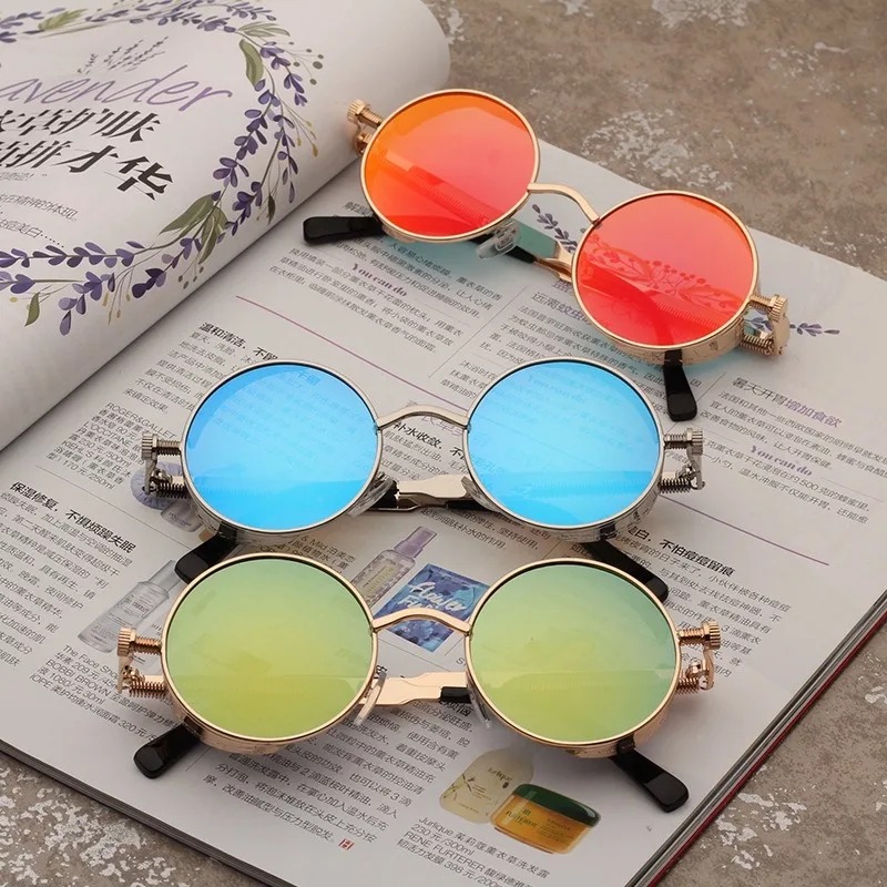 Nowe metalowe okulary przeciws – Vintage Fashion Enthusiasts recenzja i cena